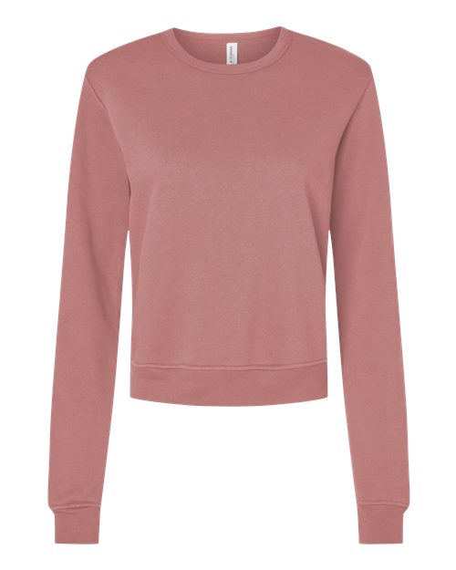 BELLA + CANVAS 7511 Women's Sponge Fleece Classic Crewneck Sweatshirt