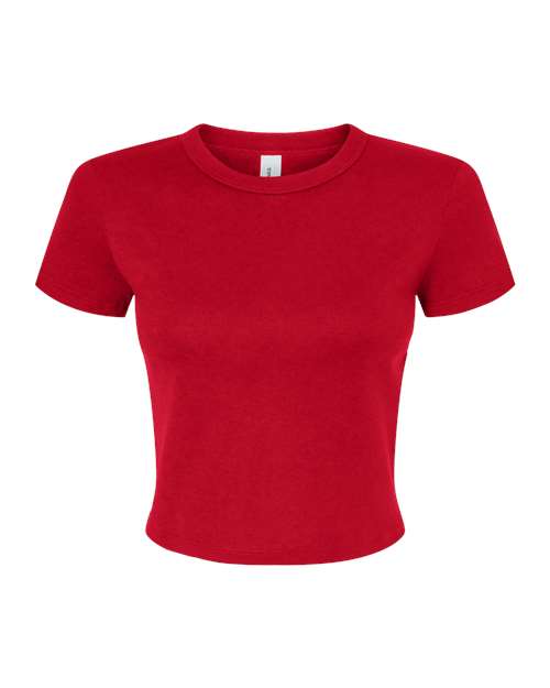 BELLA + CANVAS 1010 Women's Micro Rib Baby Tee