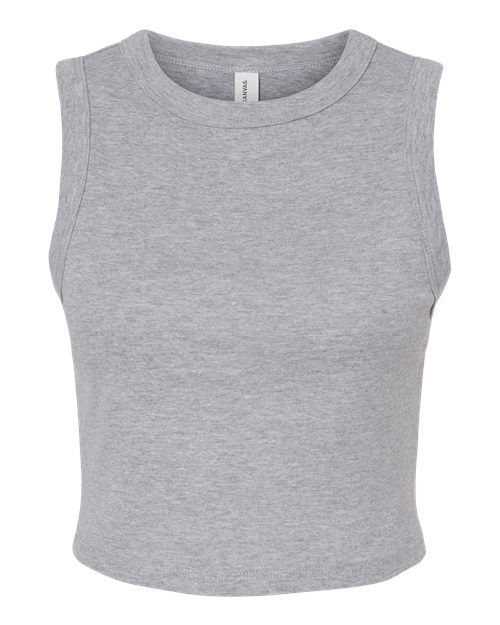 BELLA + CANVAS 1013 Women's Micro Rib Muscle Crop Tank
