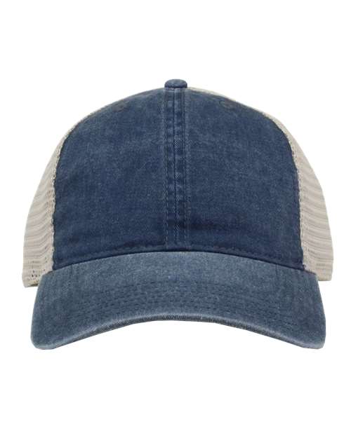 The Game GB460 Pigment-Dyed Trucker Cap