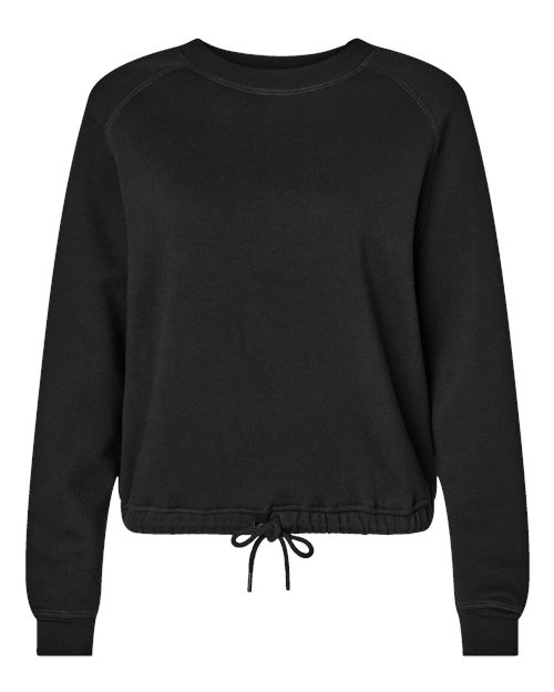 LAT 3528 Women's Relaxed 3-End Boxy Fleece Crewneck Sweatshirt