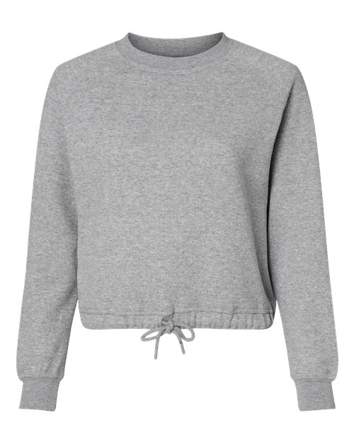 LAT 3528 Women's Relaxed 3-End Boxy Fleece Crewneck Sweatshirt
