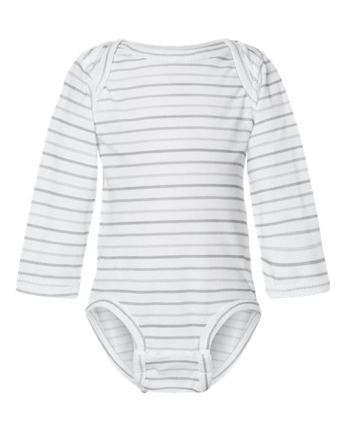 Rabbit Skins 4421 Infant Fine Jersey Long Sleeve Bodysuit