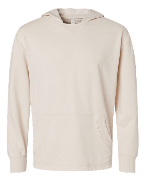 LAT 6936 Unisex Vintage Wash Fleece Hoodie