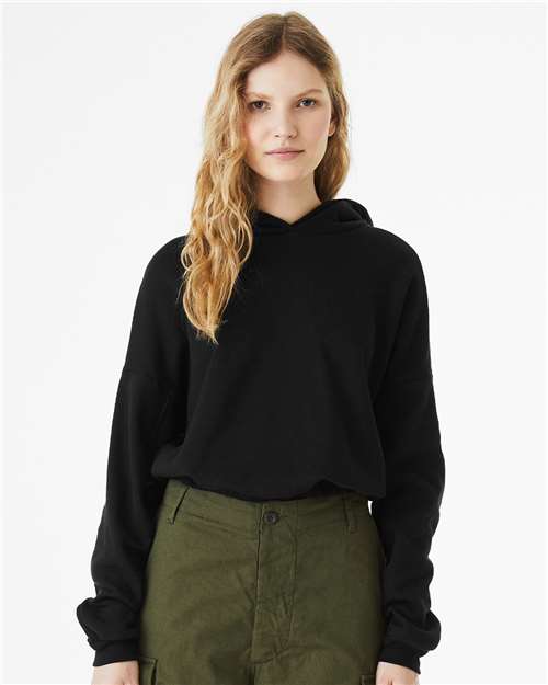 BELLA + CANVAS 7506 Women's FWD Fashion Sponge Fleece Cinched Bottom Hoodie
