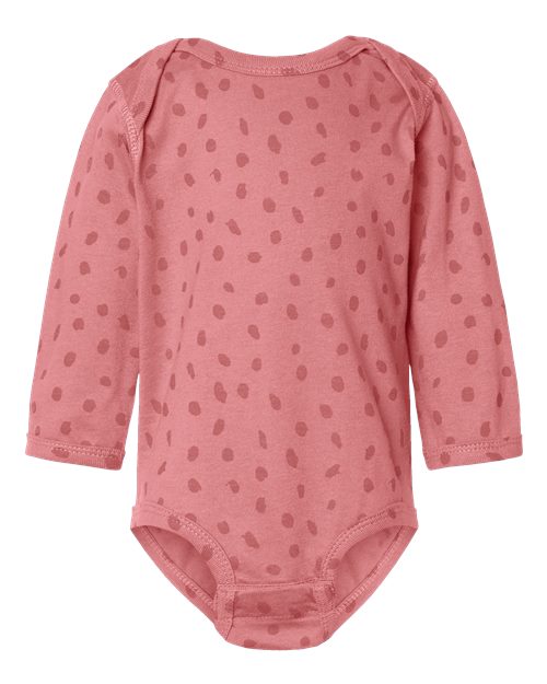 Rabbit Skins 4421 Infant Fine Jersey Long Sleeve Bodysuit
