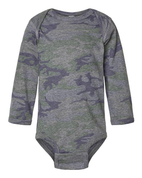 Rabbit Skins 4421 Infant Fine Jersey Long Sleeve Bodysuit