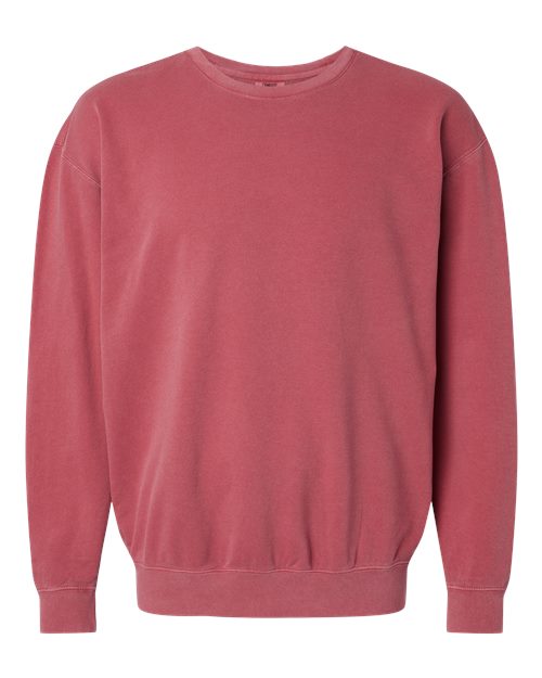 Comfort Colors 1466 Unisex Garment-Dyed Lightweight Fleece Crewneck Sweatshirt