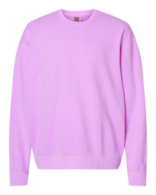 Comfort Colors 1466 Unisex Garment-Dyed Lightweight Fleece Crewneck Sweatshirt