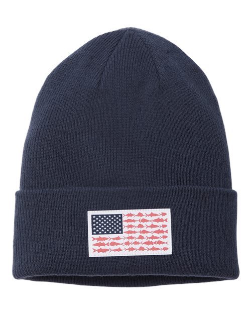 Columbia 205379 PFG Fish Flag™ Cuffed Beanie