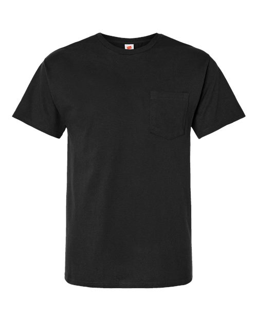 Hanes 5290P Essential-T Pocket T-Shirt