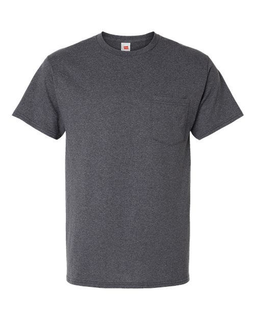 Hanes 5290P Essential-T Pocket T-Shirt