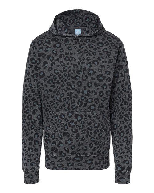 J. America 8880 Youth Triblend Fleece Hooded Sweatshirt