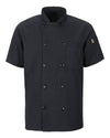 Chef Designs 046X Mimix™ Short Sleeve Chef Coat with OilBlok