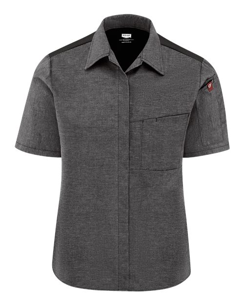 Chef Designs 501W Women's Poplin Airflow Cook Shirt with OilBlok