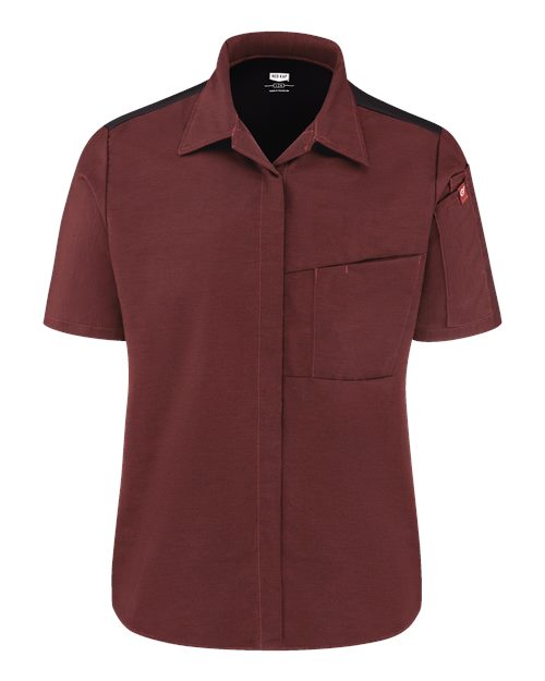 Chef Designs 501W Women's Poplin Airflow Cook Shirt with OilBlok