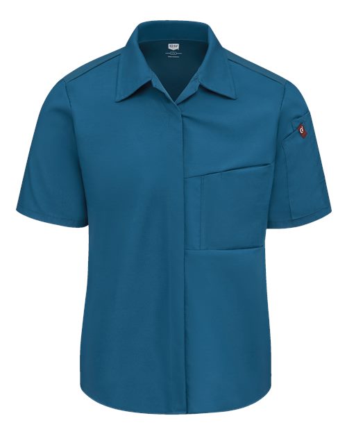 Chef Designs 501W Women's Poplin Airflow Cook Shirt with OilBlok