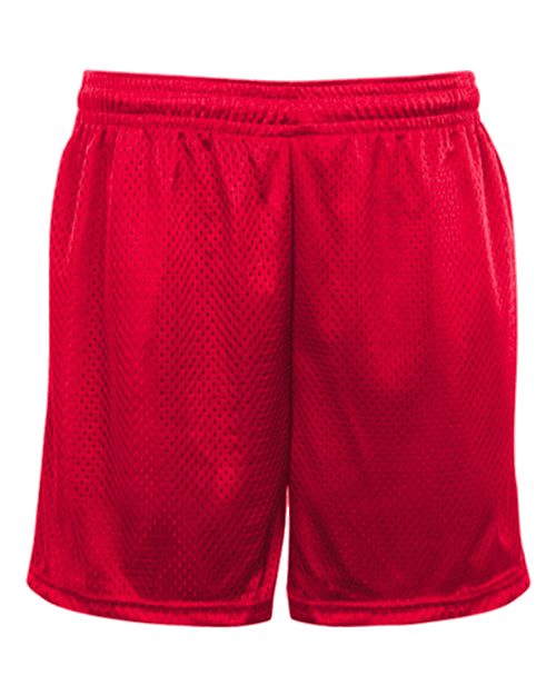 Badger 7225 Unisex Tricot Mesh 5" Shorts