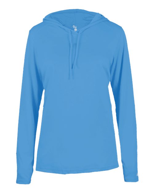 Badger 4165 Women's B-Core Long Sleeve Hooded T-Shirt
