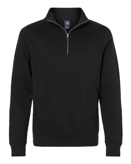 J. America 8717 Unisex Heavyweight Fleece Quarter-Zip Sweatshirt