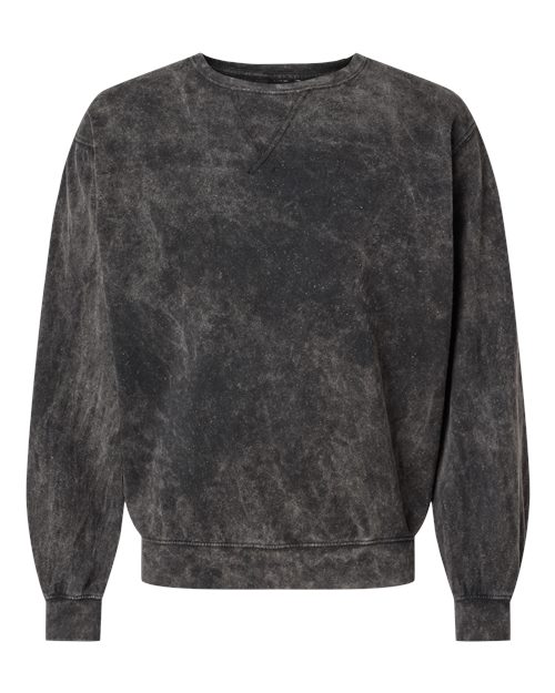 Dyenomite 845MW Unisex Premium Fleece Mineral Wash Crewneck Sweatshirt
