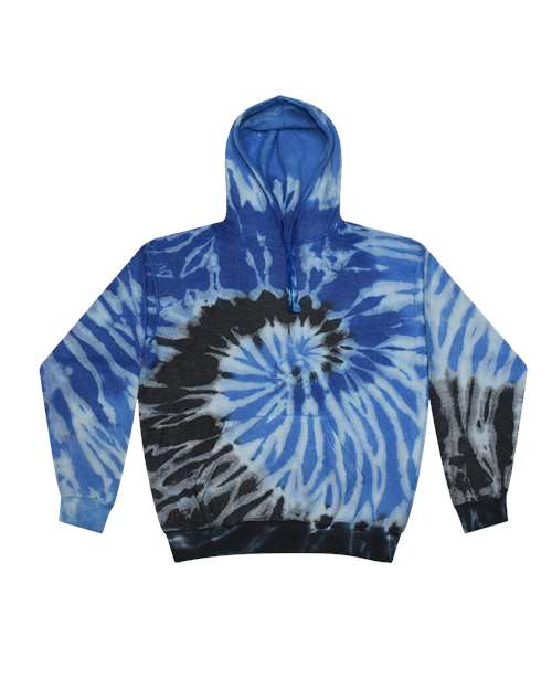 Colortone 8600 Unisex Tie-Dyed Cloud Fleece Hooded Sweatshirt