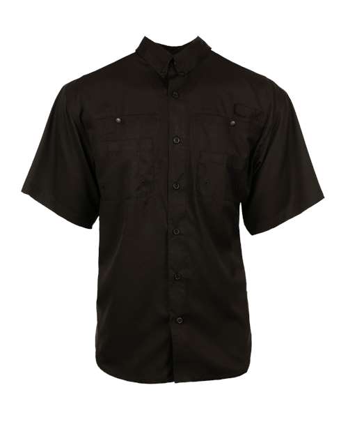 Burnside 2297 Men's Baja Short Sleeve Fishing Shirt