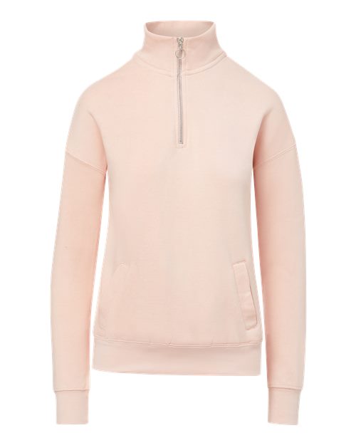 MV Sport W20189 Women's Cloud Fleece Quarter-Zip Sweatshirt