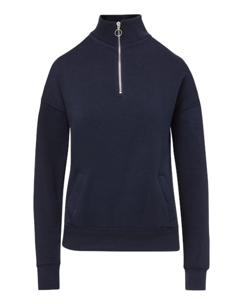 MV Sport W20189 Women's Cloud Fleece Quarter-Zip Sweatshirt