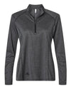 Adidas A594 Women's Space Dyed Quarter-Zip Pullover