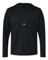 Adidas A596 Men's Lightweight Performance Quarter-Zip Hooded Pullover