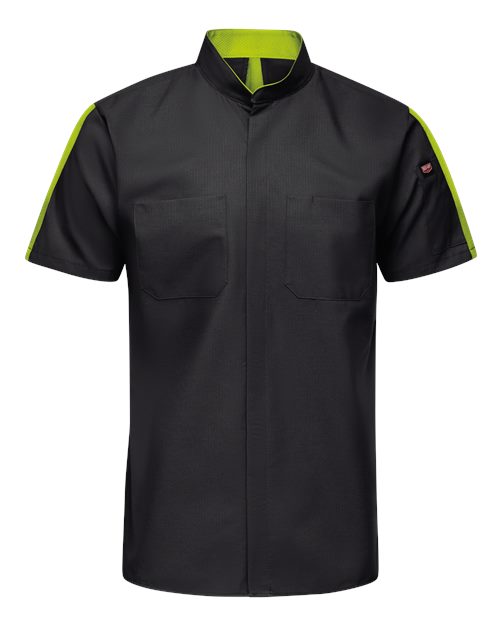 Red Kap SX46 Men's Mimix™ Pro+ Short Sleeve Work Shirt With OilBlok