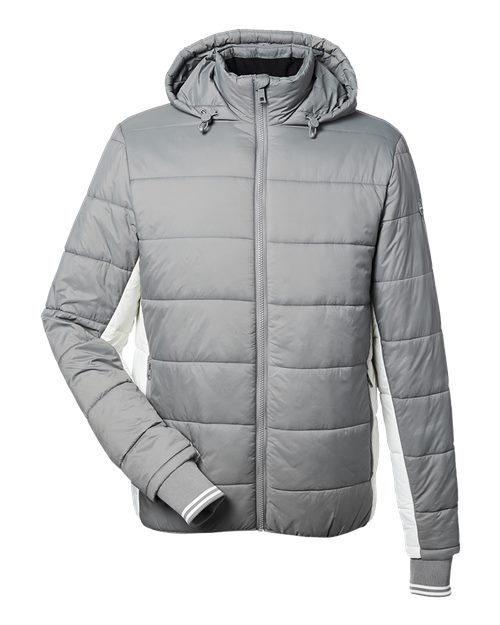 Nautica N17186 Men's Nautical Mile Hooded Puffer Jacket