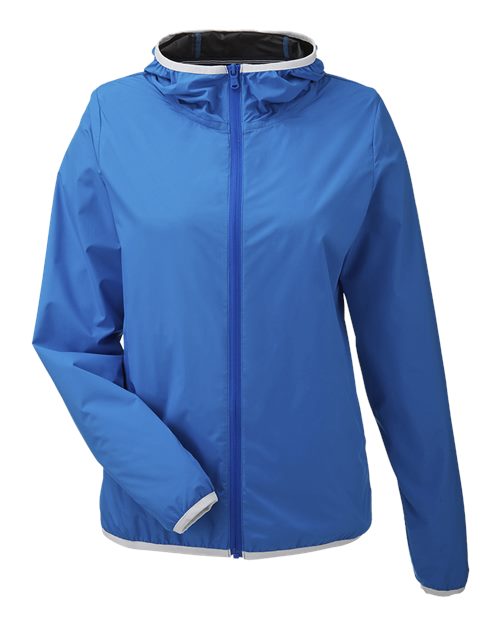 Nautica N17927 Women's Stillwater Hooded Windbreaker