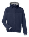 Nautica N17582 Men's Navigator Fleece Hooded Full-Zip Jacket
