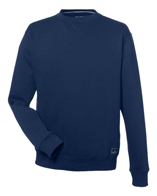 Nautica N17175 Unisex Anchor Fleece Crewneck Sweatshirt