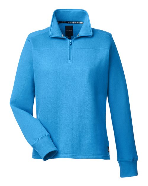 Nautica N17397 Women's Anchor Fleece Quarter-Zip Sweatshirt