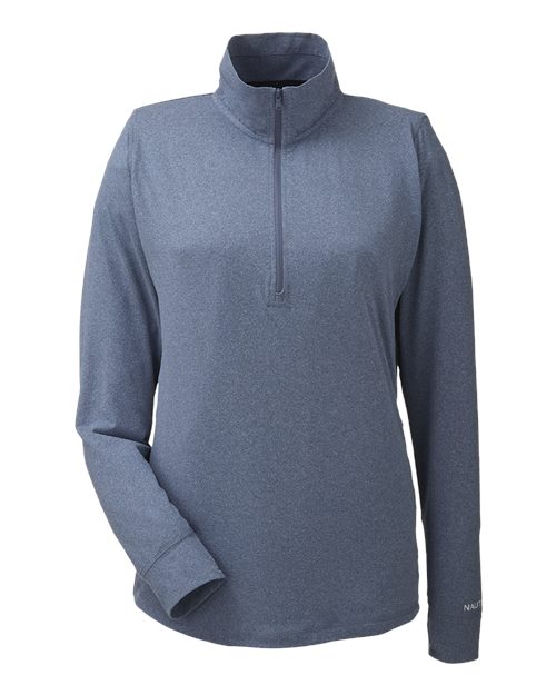 Nautica N17925 Women's Saltwater Quarter-Zip Pullover