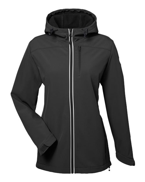 Nautica N17790 Women's Wavestorm Hooded Soft Shell Jacket