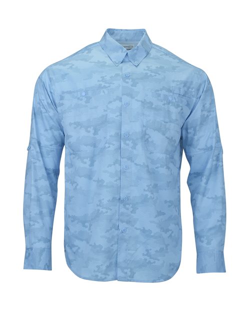 Paragon 709 Men's Buxton Sublimated Long Sleeve Fishing Shirt