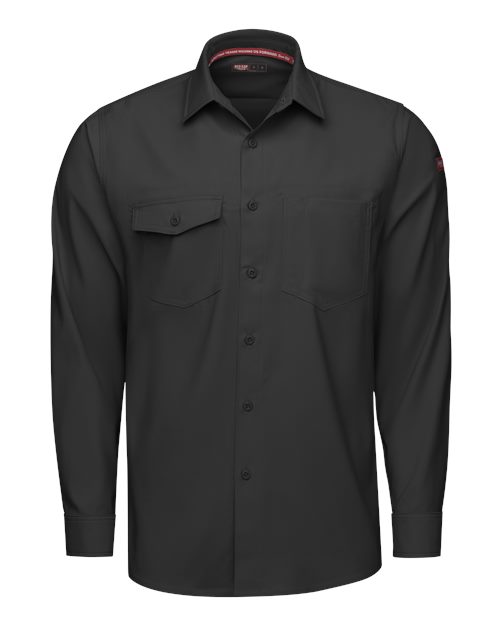 Red Kap TSM4T Men's Tall Cooling Long Sleeve Work Shirt