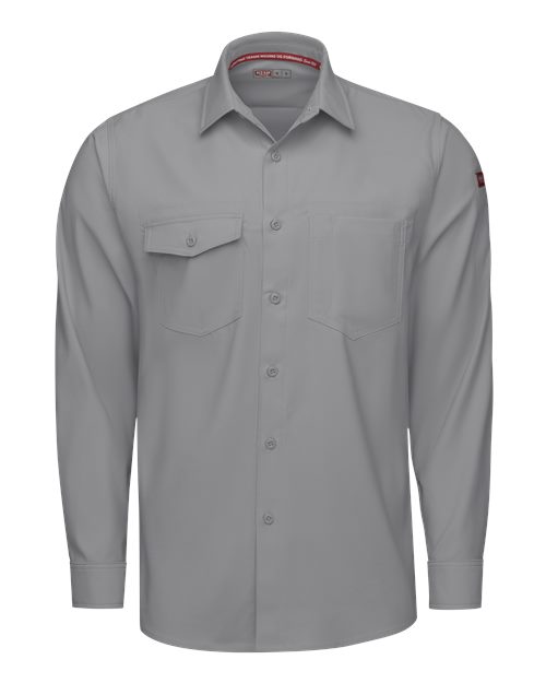 Red Kap TSM4T Men's Tall Cooling Long Sleeve Work Shirt