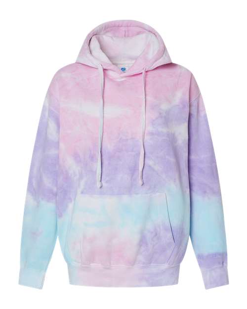 Colortone 8777Y Youth Tie-Dyed Hooded Sweatshirt