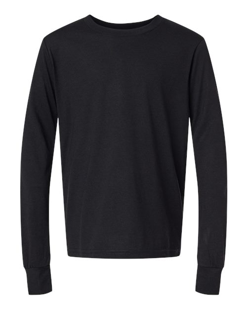 BELLA + CANVAS 3513Y Youth Triblend Long Sleeve Tee