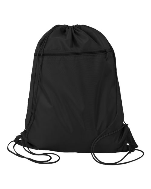 Q-Tees Q135200 Polyester Cinchpack