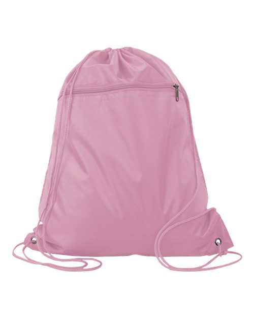 Q-Tees Q135200 Polyester Cinchpack