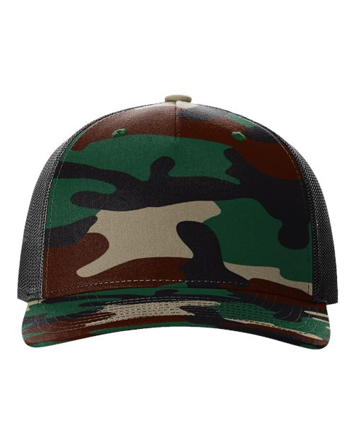 Richardson 112PFP Five-Panel Printed Trucker Cap
