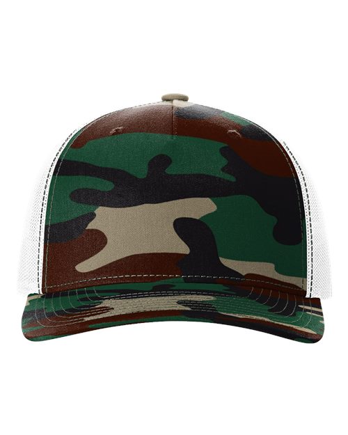 Richardson 112PFP Five-Panel Printed Trucker Cap