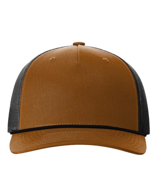 Richardson 112FPR Five-Panel Trucker with Rope Cap