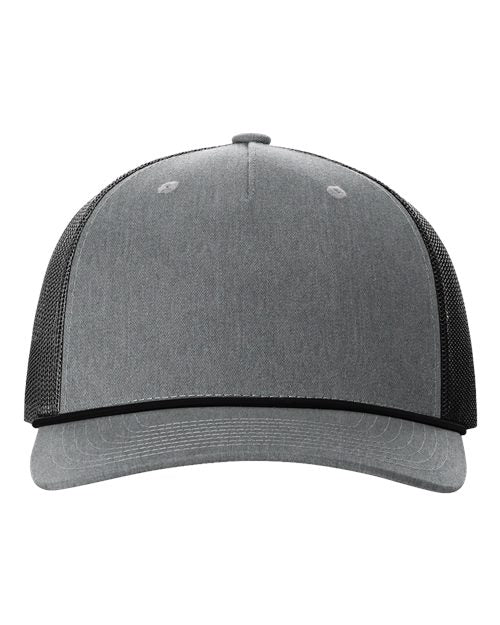 Richardson 112FPR Five-Panel Trucker with Rope Cap
